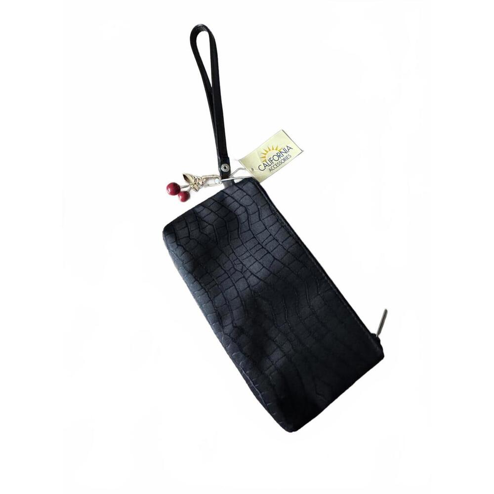 California Innovations Black Wristlet with Pink Lining - Picture 2 of 3